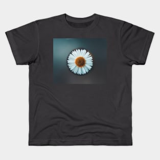 white flower make hope and peace Kids T-Shirt